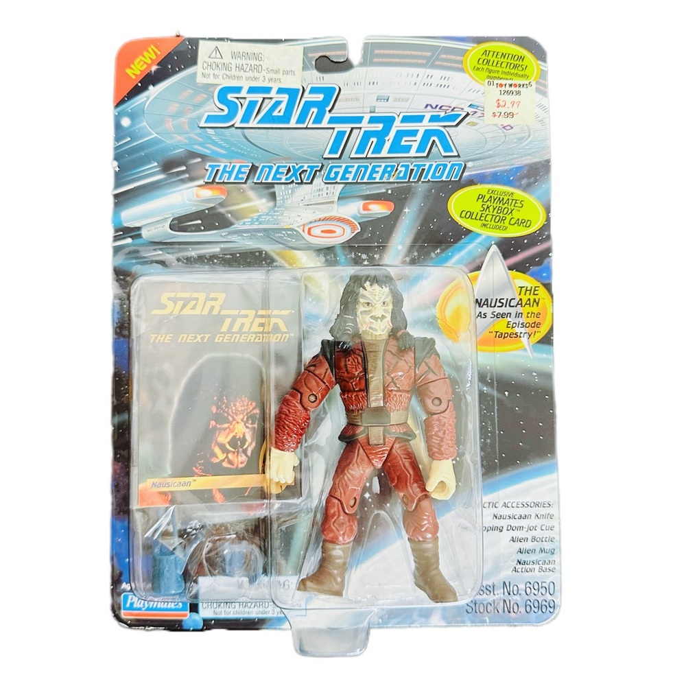 Star Trek The Next Generation THE NAUSICAAN 1994 Playmates NEW - SEALED!
